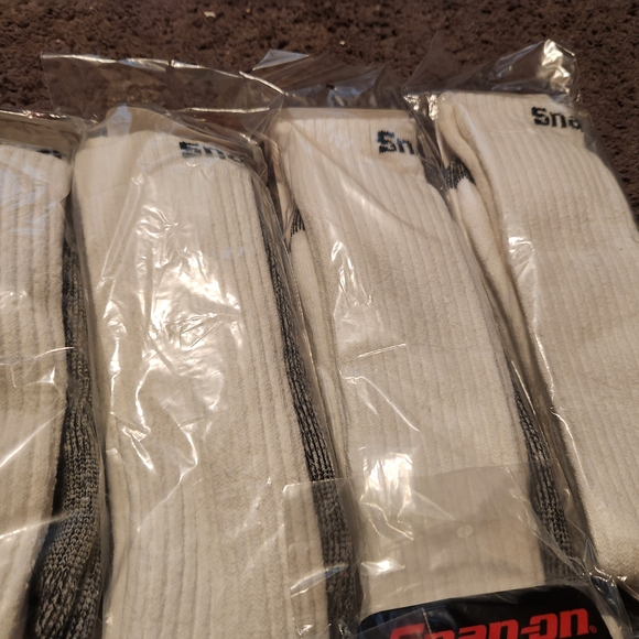 snap on tools Other - New Snap On Tools Brand  X-Large Compression Crew Socks - White